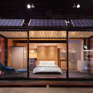 Villa de luxe en acier légères 40 pieds, <span class=keywords><strong>maison</strong></span> avec Module en bois, conteneur, <span class=keywords><strong>maison</strong></span>, produit de luxe - Product Image 1