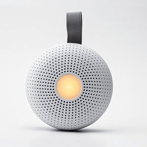 Machine à <span class=keywords><strong>bruit</strong></span> <span class=keywords><strong>blanc</strong></span> intelligente avec chargement USB, <span class=keywords><strong>capteur</strong></span> de pleurs de bébé, aide au sommeil, veilleuse chaude pour chambre d'enfant avec réglage de minuterie - Product Image 1