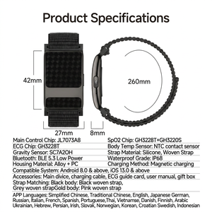 Pulsera Inteligente Deportiva Cuadrada, Resistente al Agua IP68, Magnética, con Logotipo Personalizado, Venta al Por Mayor Directa de Fábrica, Sin Pantalla, <span class=keywords><strong>para</strong></span> Minoristas - Product Image 4