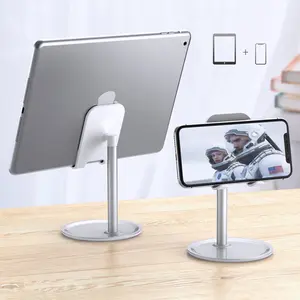 Simr — support réglable Flexible et portable en aluminium, pour table live, tablette, téléphone