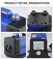 Pompe à eau submersible horizontale 45W 2,5m 60W 150W 220V haute pression débit 1500-5000L/H pour refroidissement de broche CNC laser 5m max.