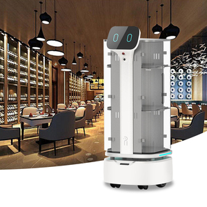 Nuevo Robot de Reparto de Comida para Hoteles y Restaurantes, Robot Inteligente de Autoservicio - Product Image 1