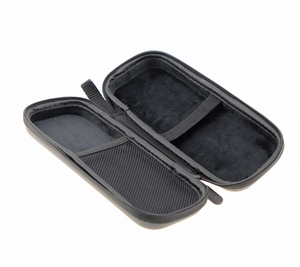 Étui rigide en EVA imperméable de haute qualité personnalisé, pochette de rangement en velours de luxe avec fermeture éclair pour batterie externe, style simple et durable - Product Image 3