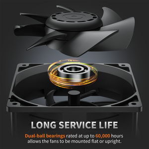 <span class=keywords><strong>Ventilador</strong></span> de ventilación AC <span class=keywords><strong>upHere</strong></span> 12038, <span class=keywords><strong>ventilador</strong></span> axial de refrigeración de 120 mm con controlador de velocidad con enchufe, <span class=keywords><strong>ventilador</strong></span> de escape de alto flujo de aire para gabinete - Product Image 3