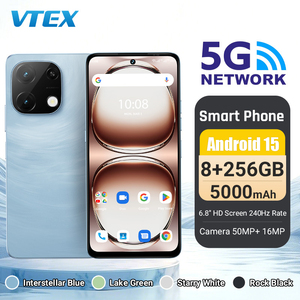 6.8 "5G LTE สมาร์ทโฟน2.3GHz OCTA core Android <span class=keywords><strong>15</strong></span> PD 20W ชาร์จเร็ว AC Wi Fi 8GB 128GB 256 fingergb 5g - Product Image 2