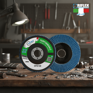 Disque à lamelles Fervi Performance 125 mm sans fer pour le meulage du métal - Product Image 2