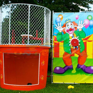 Tanque inflável alto grau comercial, alto estranho, jogo de carnaval, máquina dunker de água, tanque úmido - Product Image 4