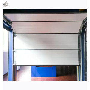 Porte de <span class=keywords><strong>garage</strong></span> automatique moderne avec télécommande Conception coupe-vent pour villas-Lowes prix utilisé garages à panneaux en aluminium - Product Image 3