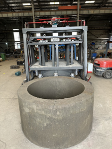 Macchina per il tubo di cemento per la qualità del prodotto di qualità Versatile macchina per la formatura di pozzi per diverse forme - Product Image 4