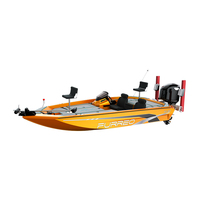 Meilleure Qualité Nouveau Bateau de Pêche Bass Furreo Bateau en Aluminium Économique