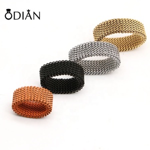 Bague à ressort extensible personnalisée <span class=keywords><strong>pour</strong></span> femme et <span class=keywords><strong>homme</strong></span>, bijou <span class=keywords><strong>tendance</strong></span> en acier inoxydable <span class=keywords><strong>2022</strong></span>, vente en gros - Product Image 6