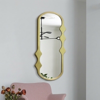 Ensemble de miroirs décoratifs muraux de style nordique GD Guanding LX73 pour l'entrée de la maison, le couloir, la chambre à coucher, la dressing