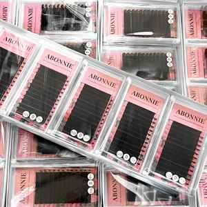 Abonnie 0.03 0.05mm <span class=keywords><strong>Cils</strong></span> Volume Fleurissant Effet Bouquet Facile à Ventiler Noir Mat <span class=keywords><strong>Extension</strong></span> <span class=keywords><strong>de</strong></span> <span class=keywords><strong>Cils</strong></span> Easy Fan - Product Image 2