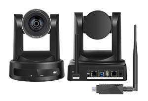 Wireless 4K PTZ Video Conference <b>Camera</b> 10X Optical Zoom, AI Auto-Tracking for Room, Teams, Webinar, Live Church MC3088 True 4K - Product Image 3