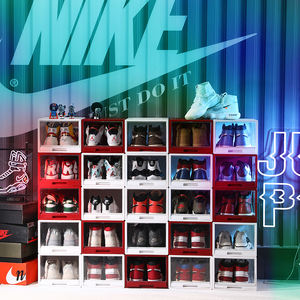 Boîte à chaussures en plastique, tiroirs à tirer, boîtes de <span class=keywords><strong>rangement</strong></span> pour chaussures, offre spéciale, <span class=keywords><strong>Amazon</strong></span> - Product Image 3