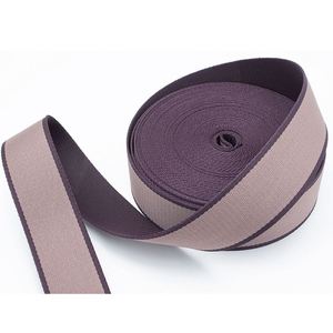 High Quality Custom logo Jacquard Soft Thinner Polyester Ribbon <b>Webbing</b> Nylon Tape for Garment - Product Image 1
