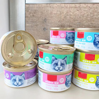 En stock, Wanpy 85g/95g/375g, nourriture pour animaux de compagnie en conserve à forte teneur en viande, friandises pour chats, nourriture pour chiens, type soupe/type gelée de viande, en-cas pour animaux de compagnie en conserve
