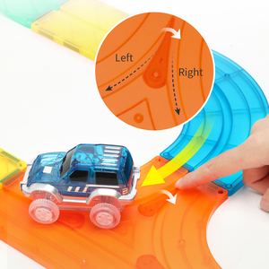 مجموعة ألعاب كيبو التعليمية المغناطيسية البلاستيكية للأطفال، مكعبات بناء ومسار سيارات بتصميم خيالي وعلمي خيالي، 50/100/150/200 قطعة - Product Image 5