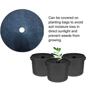 <span class=keywords><strong>Toile</strong></span> <span class=keywords><strong>de</strong></span> <span class=keywords><strong>paillage</strong></span> ronde anti-mauvaises herbes pour jardinage, tapis anti-herbe, <span class=keywords><strong>toile</strong></span> paysagère non tissée, bâche anti-herbe - Product Image 3