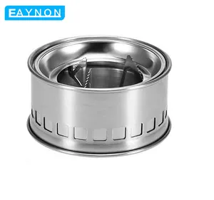 Eaynon Green Cook Gas Stove 3F Ui Gearfolding Wood Burning Stove Made Of Durable Stainless Steel