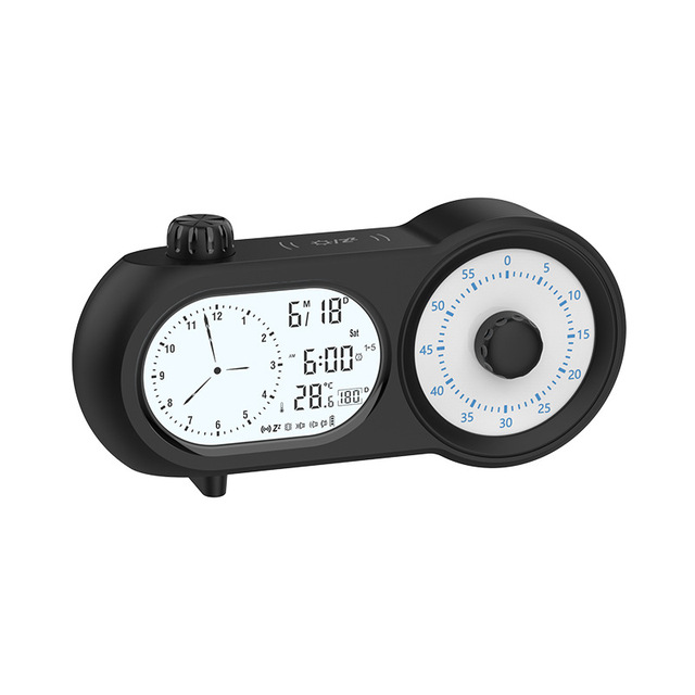 Needle Display Time Manager and Countdown Table Clock with Timer