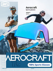 Occhiali da Ciclismo Antivento Occhiali da Sole Antivento <span class=keywords><strong>100</strong></span>% per Bici da Strada Mountain Bike Fuoristrada Lenti per Occhiali da Sole - Product Image 1