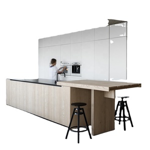 Thông Minh Hoàn Chỉnh Thiết Lập Acrylic Tủ Nguồn Cung Cấp Tùy Chỉnh Bằng Gỗ Phòng Ăn Thiết Kế Hiện Đại Tủ Đồ Nội Thất Nhà Bếp - Product Image 6