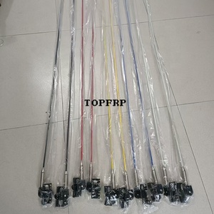 เสาธงตกแต่งรถยนต์แบบจำลอง ขนาด 1 ม. 1.2 ม. 1.5 ม. 2 ม. เสาอากาศยาว - Product Image 2