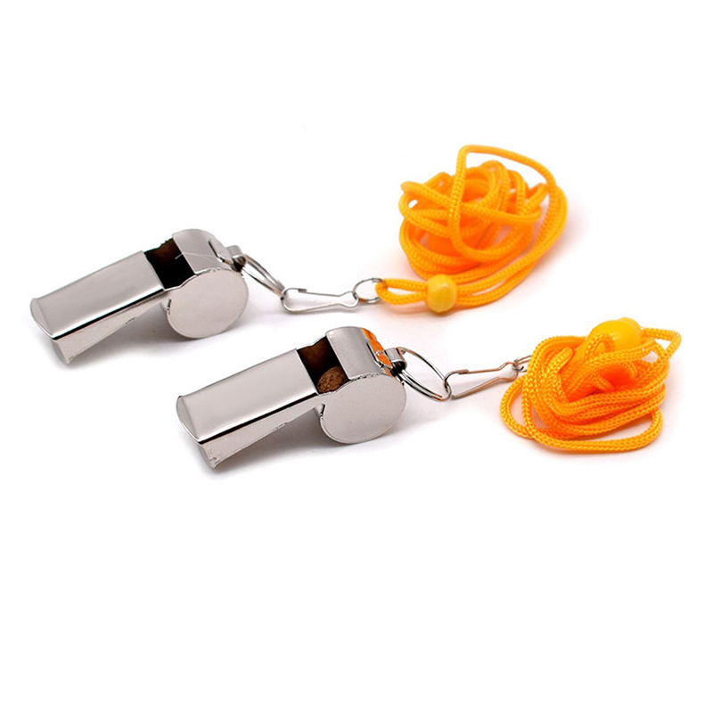 Hot Popular High Quality Metal Whistle Stainless Steel Sports Soccer Referee Whistle