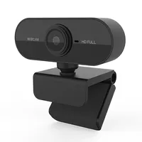 뜨거운 판매 웹캠 USB HD 비디오 카메라 내장 마이크 디지털 LED Camara 웹 1080P 웹캠 비디오 채팅 녹음 Usb HD 웹캠