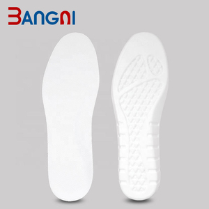 Solette interne sportive <span class=keywords><strong>in</strong></span> PU bianco ad alta elasticità e assorbimento degli urti per allenamento - Product Image 4