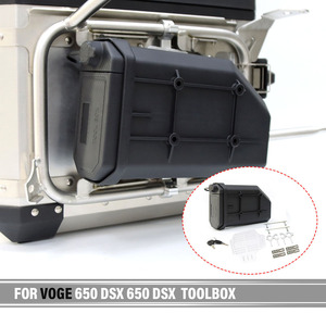 Caja de Herramientas de Aleación de Aluminio para Motocicleta, con Cerradura, Portátil, para Montar en el Portaequipajes Lateral y en las Alforjas - Product Image 2