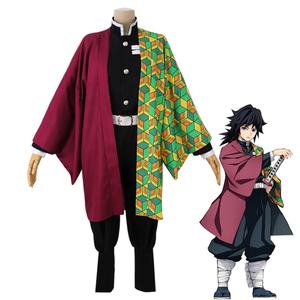 Disfraz de Cosplay de Anime Demon Slayer Kimetsu No Yaiba para Halloween, Conjunto Completo de Kimono para Hombre y Mujer de Tanjiro Kamado, Nezuko, Zenitsu y <span class=keywords><strong>Shinobu</strong></span> - Product Image 4