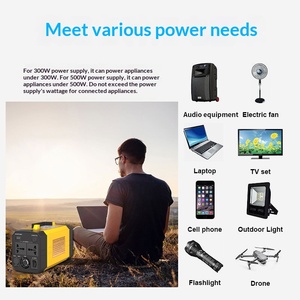 <span class=keywords><strong>Panneau</strong></span> <span class=keywords><strong>solaire</strong></span> 100W, alimentation extérieure 300W, batterie portable 100000mAh grande capacité pour camping-cars, camping, maison, énergie d'urgence - Product Image 3