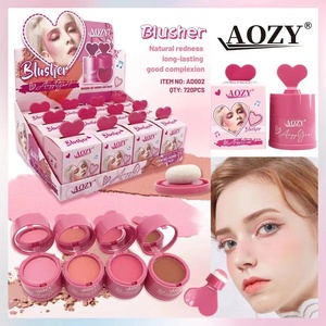 Set de Maquillaje Coreano de 24 Piezas, Barra de Rubor Líquido en <span class=keywords><strong>Crema</strong></span>, Rubor Facial de Alta Pigmentación, Resistente al Agua, Gel para Mejillas que Cambia de Color - Product Image 2