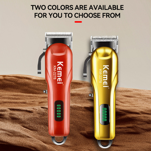 Máquina Cortapelos Kemei Km-2278 con Batería de Litio de 2000mAh, Pantalla LED, para Barbería y Salón de Belleza, Cortadora Profesional - Product Image 4