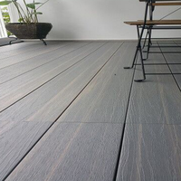 Papan Dek WPC Hollow Co-Extrusion Tahan Lama Tahan Air Harga Terjangkau dengan Warna Dua Sisi