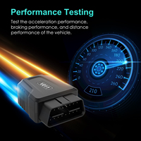 Escáner de Automóviles V011 Obd, Escáner Automotriz ELM327 V2.2 25K80 BT5.4 para Android/iOS Windows, Lector de Códigos Obd2 para Automóviles, Escáner de Diagnóstico