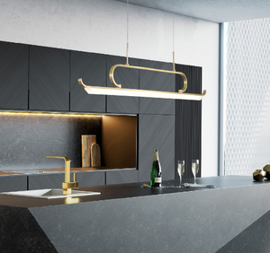 Luminaire suspendu LED Zen long moderne pour salle à manger, lampes LED de luxe - Product Image 3