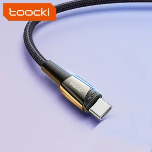 TOOCKI低价批发锌合金PD 140w高速准备突破Usb至C型电缆
