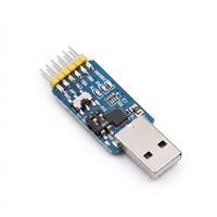 Módulo Convertidor Serial CP2102 6 en 1, USB a UART TTL RS232 RS485, Placa Adaptadora de Conversión Serial Mutua