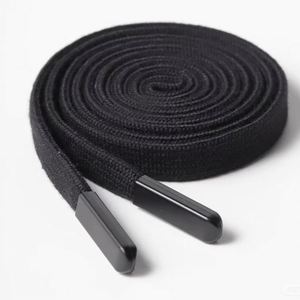 Cordon de serrage 100% polyester tressé écologique haute ténacité avec embout métallique personnalisé pour sacs, vêtements, sweats à capuche et pantalons - Product Image 3