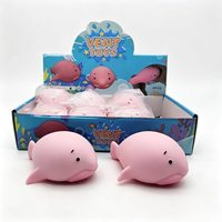 Grand jouet à presser en forme de poisson moche, jouet anti-stress souple et moelleux pour le bureau, unisexe, à partir de 14 ans