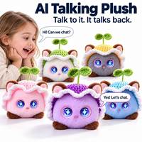Pendentif en peluche robot IA personnalisé à détection tactile, pour l'apprentissage émotionnel des enfants, fabrication OEM, approvisionnement direct usine