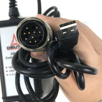 Comunicador DECOM para Programación Deutz SerDia4.0 Nivel 6, Dongle para Automóviles y Construcción DEUTZ, Kit de Diagnóstico Completo, Laptop CF53