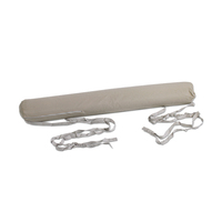 Lot de 2 barrières de lit de sécurité portables pour tout-petits et personnes âgées, pliables en PVC/plastique pour lits jumeaux/grands lits/triples