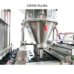 2022 macchina da caffè multi capsule di vendita calda macchina per la produzione di capsule di caffè in alluminio per una macchina da caffè nespresso