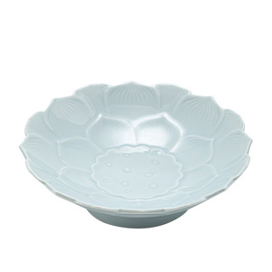 Chinese lotus-shaped small <b>tea</b> <b>tray</b>, tall dessert plate, pastry <b>tray</b>, Zen-inspired dried fruit snack <b>tray</b>, fruit and vegetable - Product Image 5
