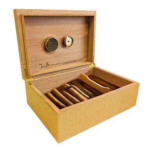 Cajas de cigarros personalizadas Humidor de madera Caja de cigarros Humidor de madera diseñado Cajas de cigarros con estilo - Product Image 3