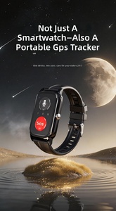 Nouvelle montre connectée <span class=keywords><strong>4G</strong></span> 2026 avec alarme de chute, appel intelligent pour personnes âgées, surveillance de la fréquence cardiaque et de la tension artérielle, et positionnement GPS pour la santé - Product Image 2